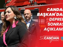 CANDAN YÜCEER: “DEPREM GERÇEĞİNİ UNUTMADAN, ÖNLEMLERİMİZİ ARTIRMALIYIZ”