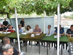 Yangından Etkilenen Mahallelerimizde Toplantı Düzenlendi